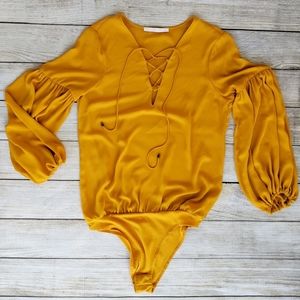 Zara Marigold Body Suit